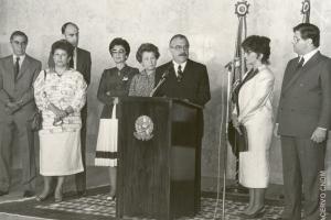 Posse de Ruth Escobar ao cargo de Presidenta do CNDM