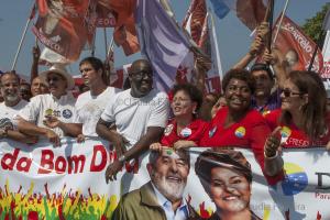 CAMPANHA PRESIDENCIAL CAMINHADA EM APOIO A DILMA ROUSSEF