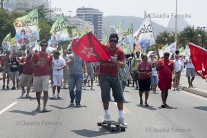 CAMPANHA PRESIDENCIAL CAMINHADA EM APOIO A DILMA ROUSSEF