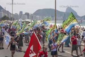 CAMPANHA PRESIDENCIAL CAMINHADA EM APOIO A DILMA ROUSSEF