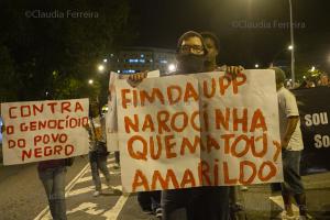 MARCHA CONTRA O GENOCÍDIO DO POVO NEGRO - CADÊ O AMARILDO?