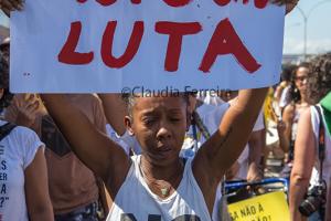 PROTESTO CONTRA O ASSASSINATO DE MARIELLE FRANCO