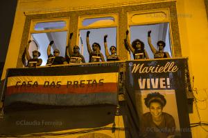 ATO MARIELLE VIVE, MULHERES NEGRAS RESISTEM