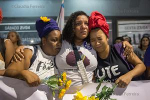 MARCHA TAMBORES POR MARIELLE E ANDERSON, 1 MÊS DE LUTA