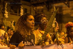 MARCHA TAMBORES POR MARIELLE E ANDERSON, 1 MÊS DE LUTA