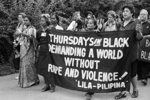 Demonstrators At The Fourth World Conference On Women