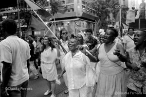 Campanha do Movimento Negro em apoio ao candidato à presidência Lula 