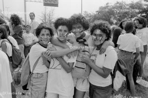 Manifestação de pais e alunos de escolas municipais contra falta de professores