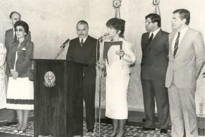 Posse de Ruth Escobar ao cargo de Presidenta do CNDM