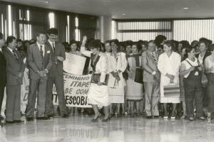 Posse de Ruth Escobar ao cargo de Presidenta do CNDM