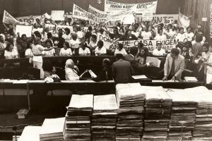 Manifestação de Mulheres no Congresso Nacional