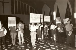 Manifestação contra a Violência contra Mulher 