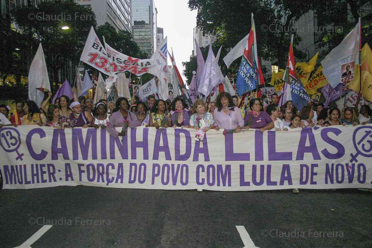 LULA PRESIDENTIAL  CAMPAIGN - PURPLE DAY