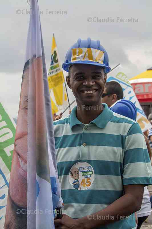 PRESIDENTIAL  CAMPAIGN, WALK IN SUPPORT OF JOSÉ SERRA