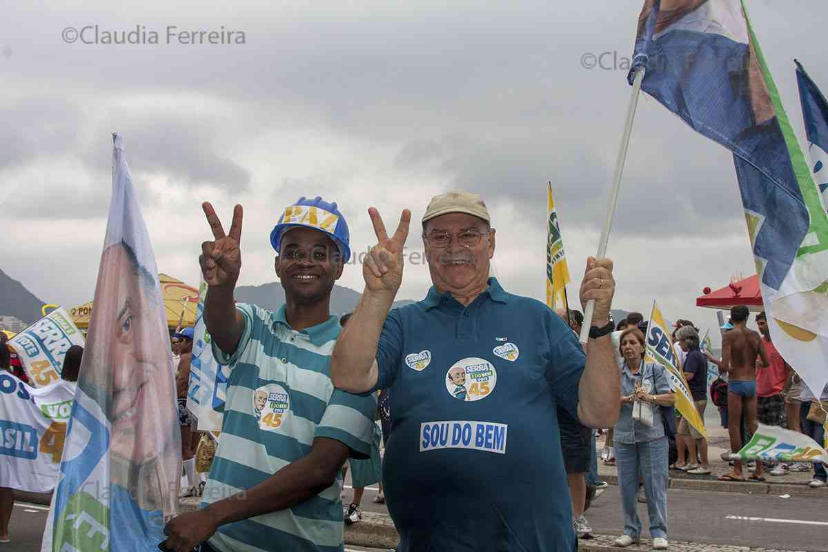 CAMPANHA PRESIDENCIAL, CAMINHADA EM APOIO A JOSÉ SERRA CAMPANHA PRESIDENCIAL, CAMINHADA EM APOIO A JOSÉ SERRA