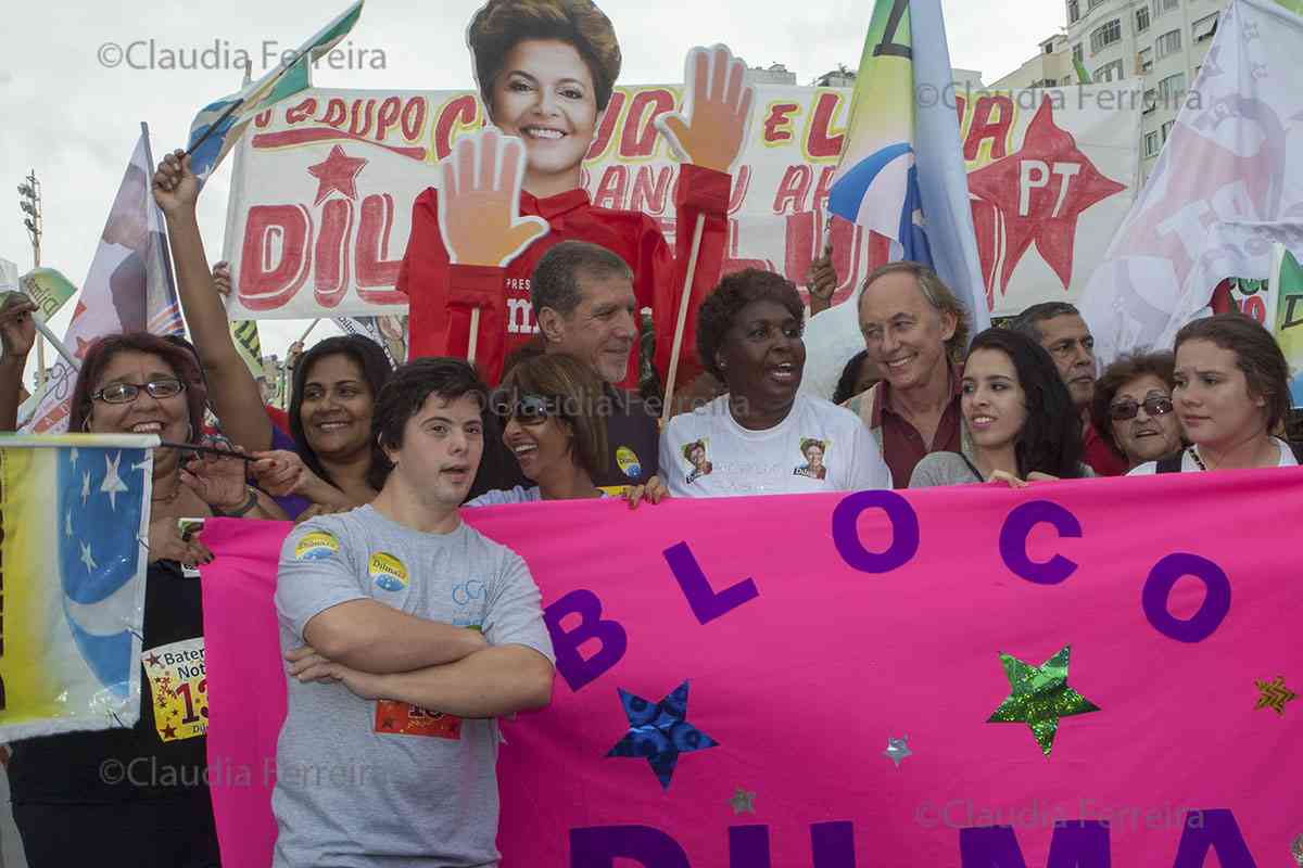 CAMPANHA PRESIDENCIAL, BLOCO DA DILMA 