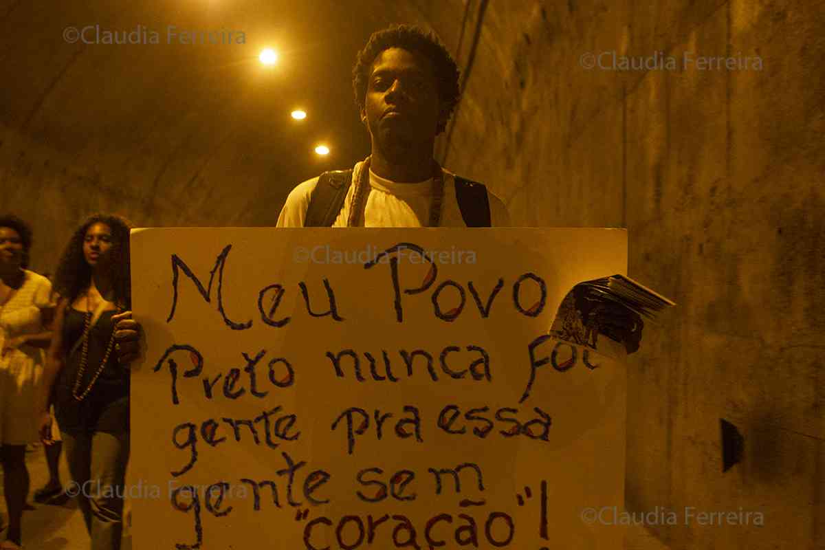 MARCHA CONTRA O GENOCÍDIO DO POVO NEGRO - CADÊ O AMARILDO?