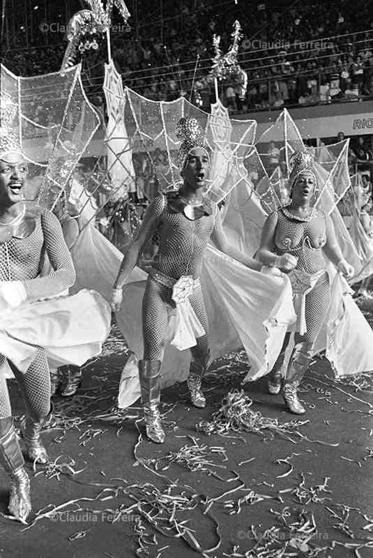 Parade of Recreative Society Samba School Unidos de São Carlos