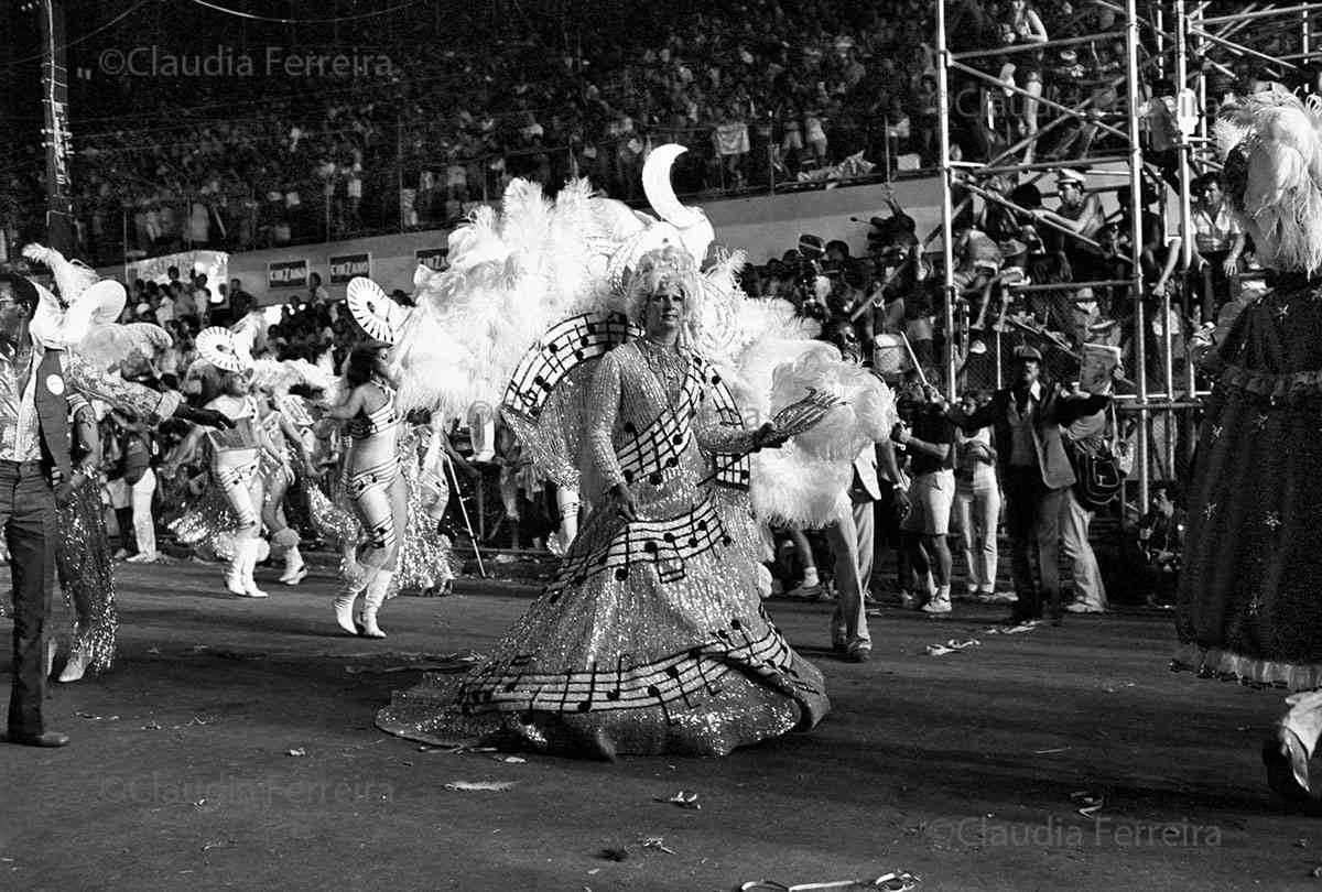 Parade of Recreative Society  Samba School Estação Primeira de Mangueira