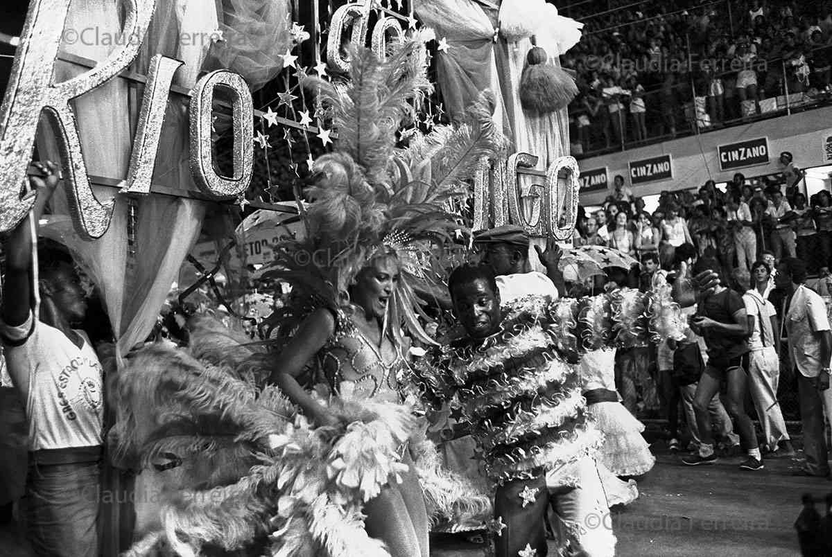 Parade of Recreative Society  Samba School Estação Primeira de Mangueira