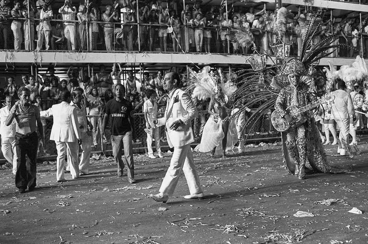 Parade of Recreative Society  Samba School Beija-Flor de Nilópolis. 