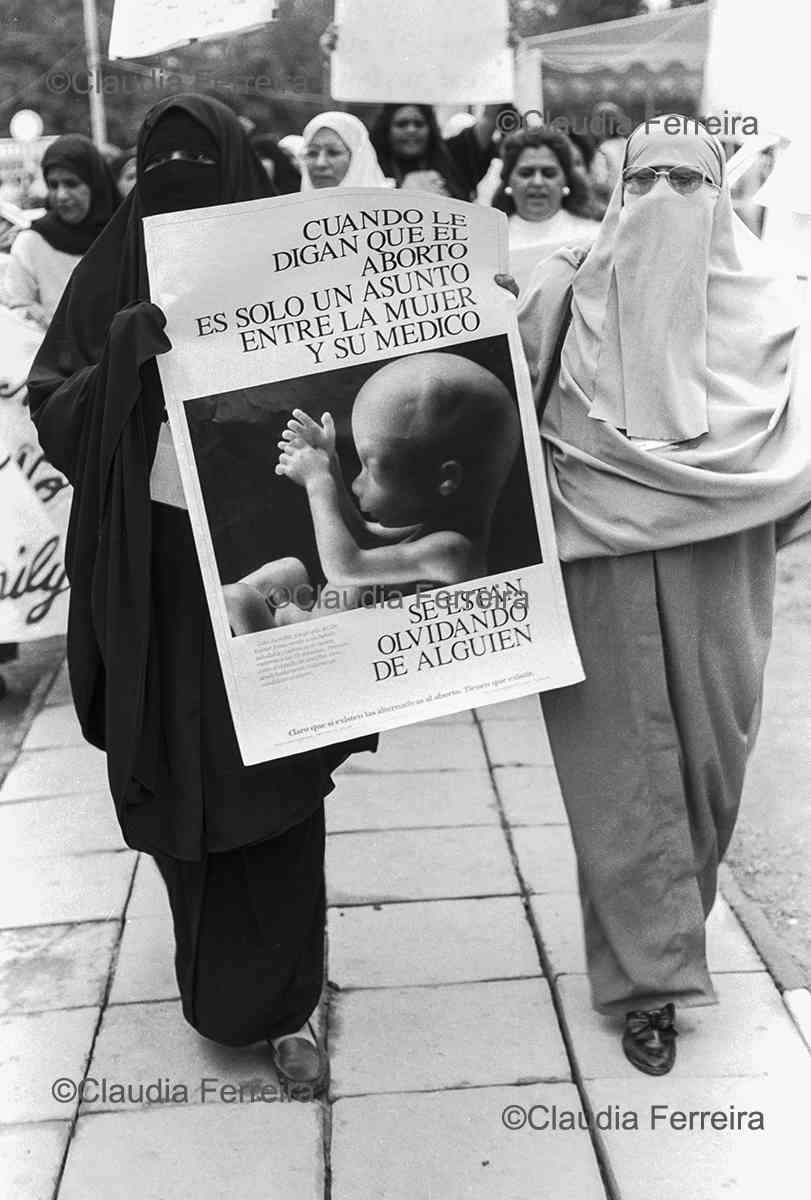 Demonstrators At The Fourth World Conference On Women