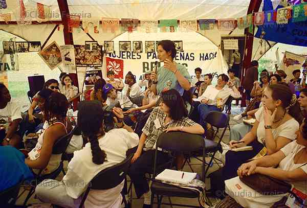 4th Women&#039;s World Conference - NGO Forum, Latin American and Caribbean Tent, Diversity Tent