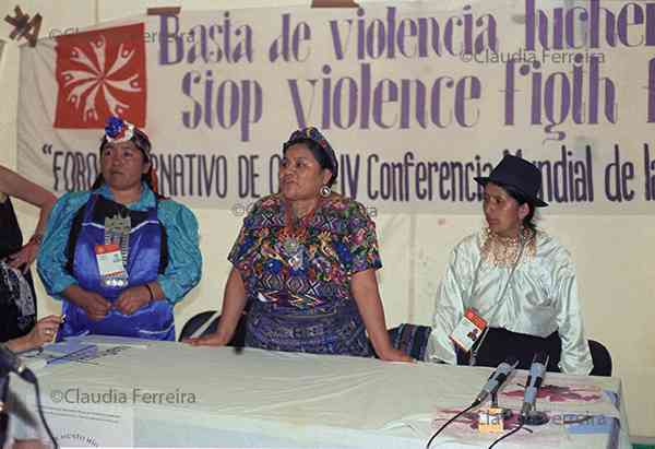 4th Women&#039;s World Conference - NGO Forum, Latin American and Caribbean Tent, Diversity Tent