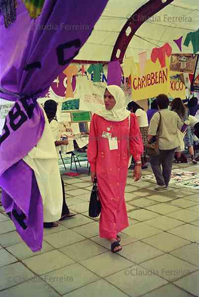 4th Women&#039;s World Conference - NGO Forum / Latin American and Caribbean Tent, Diversity Tent