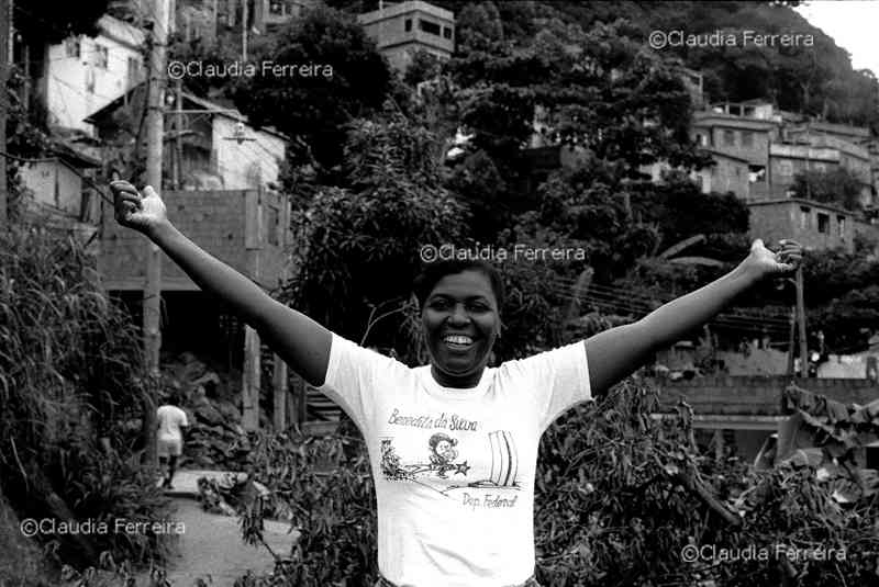 Benedita da Silva in electoral campaign