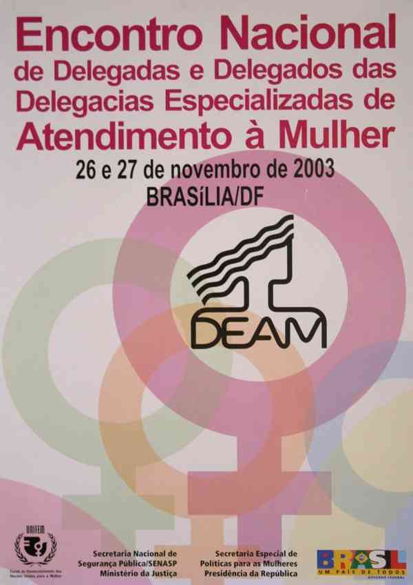 ENCONTRO NACIONAL DE DELEGADAS E DELEGADOS DAS DELEGACIAS ESPECIALIZADAS DE ATENDIMENTO À MULHER