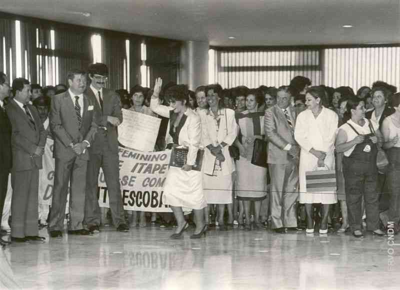 Posse de Ruth Escobar ao cargo de Presidenta do CNDM