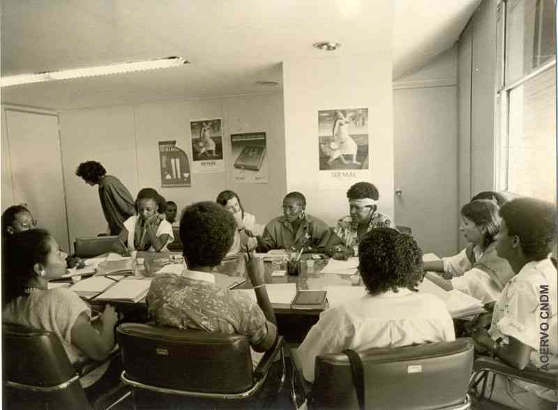 Reunião de lideranças do Movimento Negro com equipe do CDMN