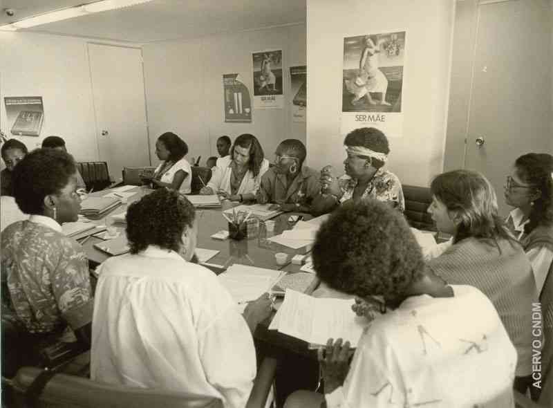 Reunião de lideranças do Movimento Negro com equipe do CDMN