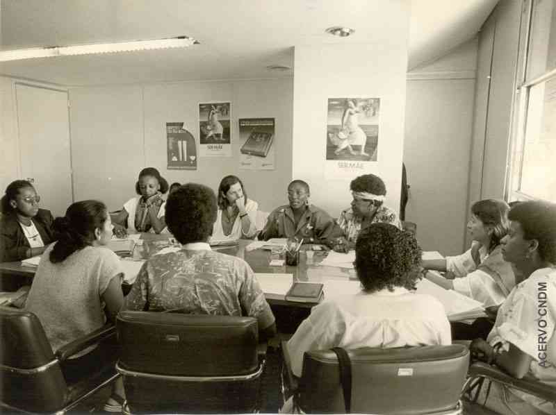 Reunião de lideranças do Movimento Negro com equipe do CDMN