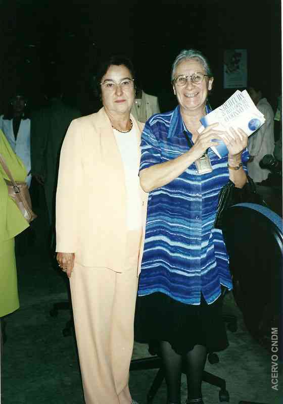 Ruth Cardoso  e Laura Balbo, Ministra da Itália