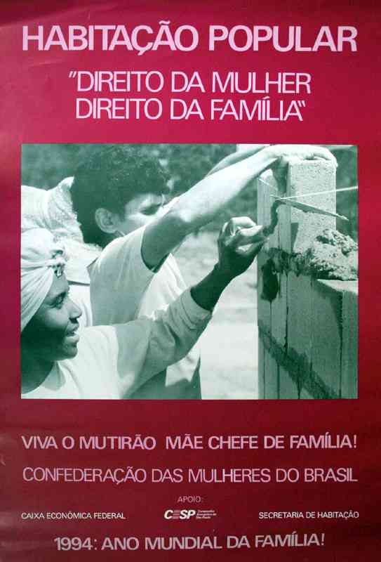 HABITAÇÃO POPULAR "DIREITO DA MULHER DIREITO DA FAMÍLIA"