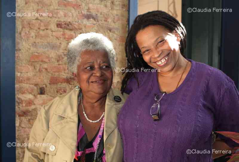 Mother Beata of Yemanja and Lucia Xavier 